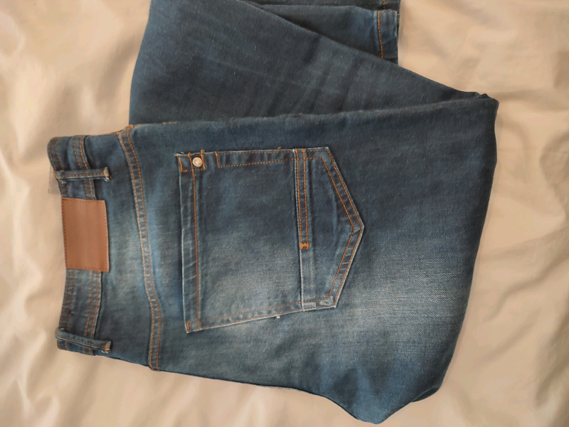 Crosshatch dark blue Buraca Slim Fit Jeans size 34W 32L. | in Plymouth,  Devon | Gumtree